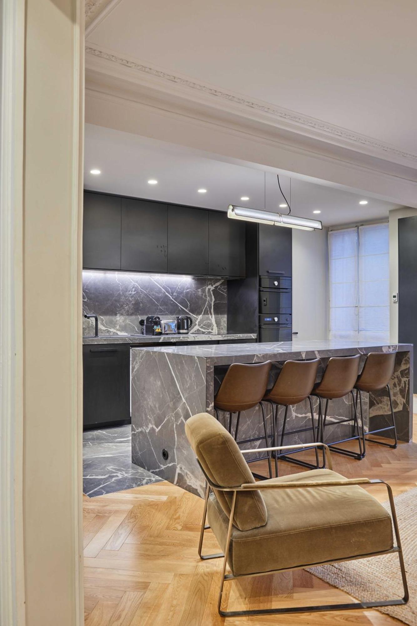 Magnificent Apartment - 3Br- 8P - Batignolles Paris Luaran gambar