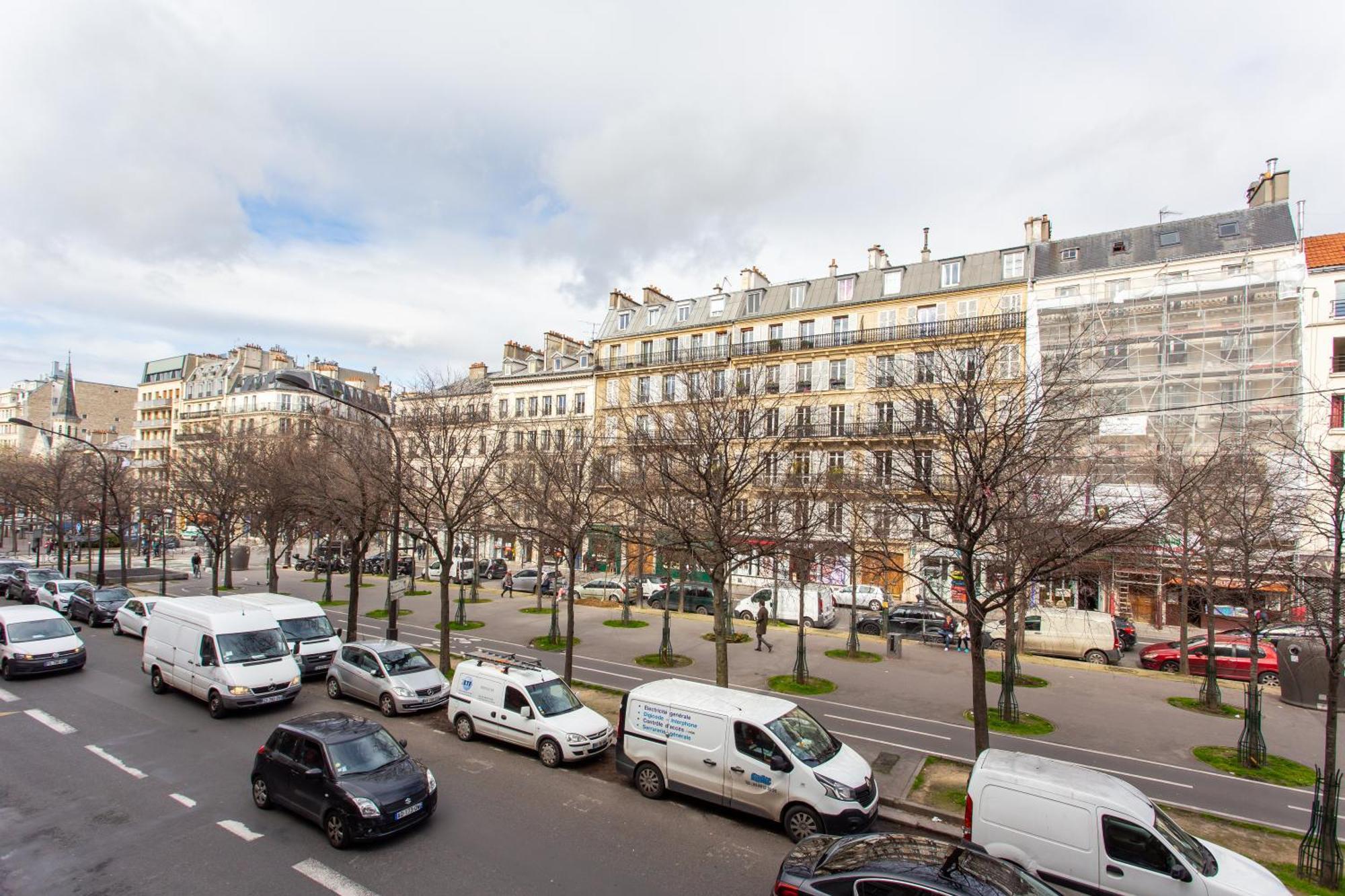 Magnificent Apartment - 3Br- 8P - Batignolles Paris Luaran gambar