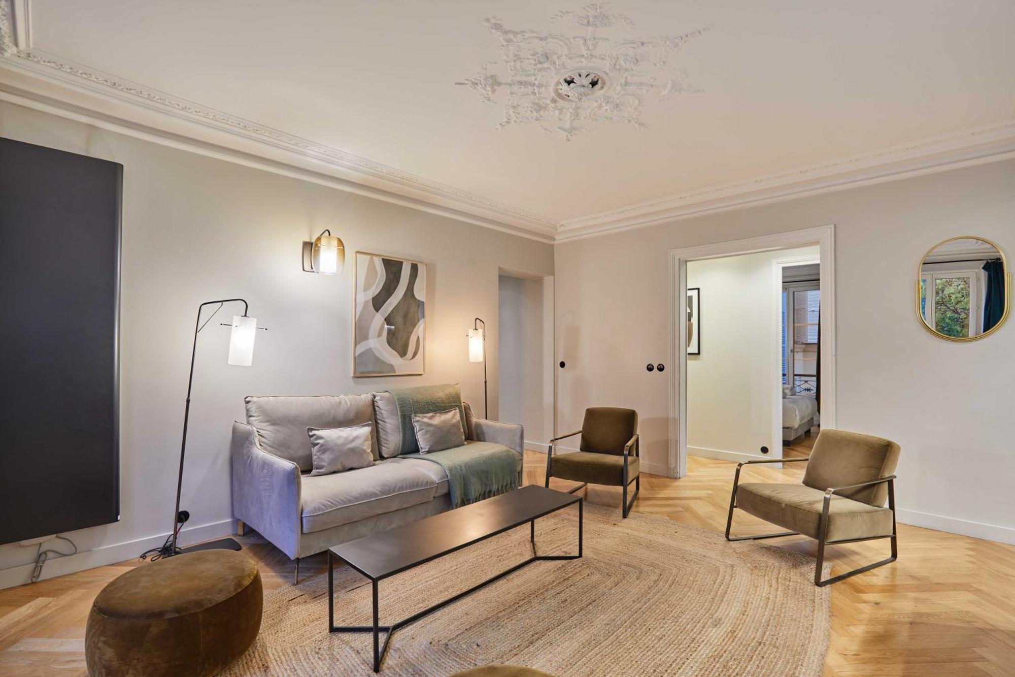 Magnificent Apartment - 3Br- 8P - Batignolles Paris Luaran gambar